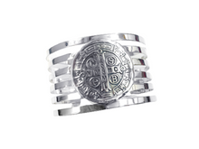 Carregar imagem no visualizador da galeria, Pulseira Bracelete São Bento - Prata 925
