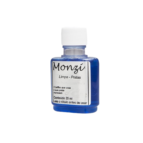 Líquido Monzi Limpa Pratas 35ml
