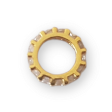 Carregar imagem no visualizador da galeria, Pingente Separador Fino com Zircônia - Ouro 18k
