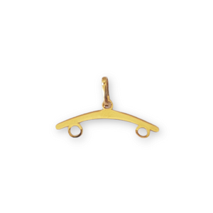 Pingente Canga com 2 Espaços - Ouro 18k